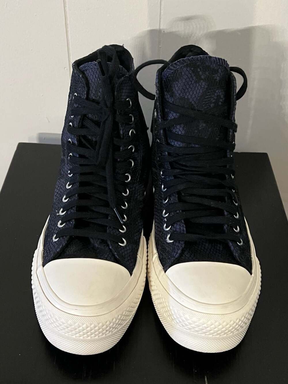 Converse Womans Ctas Lift Hi Uncharted Waters A08000c Size 8 - Picture 2 of 6
